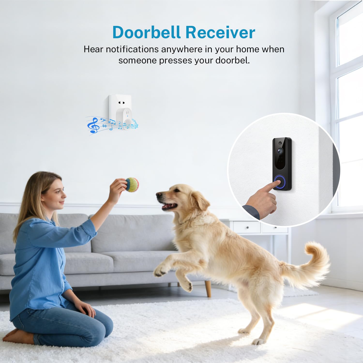 Cookedixo night-vision doorbell camera delivers usable footage in low light.