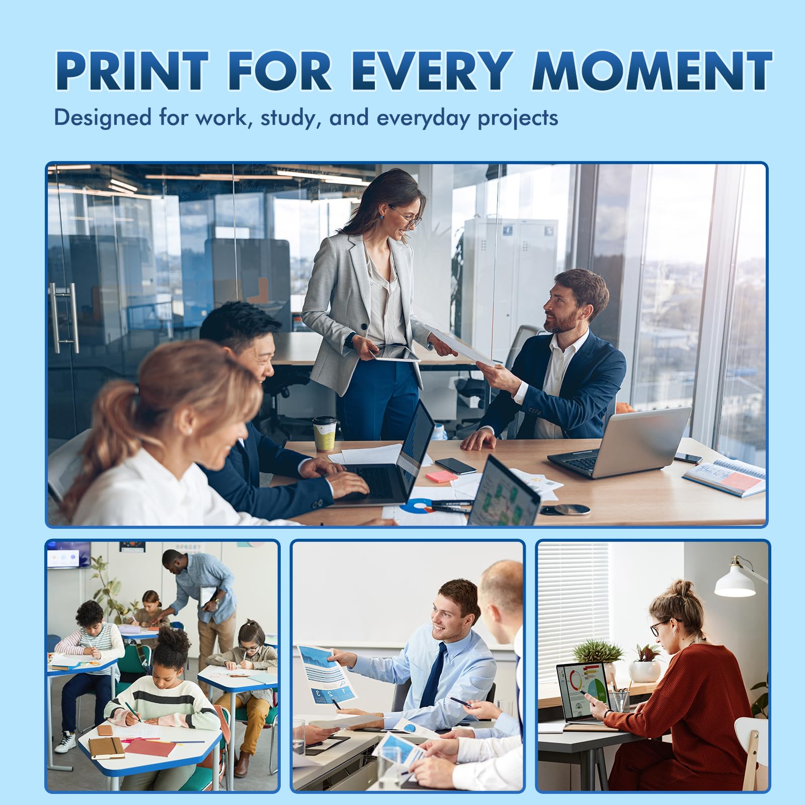 Cool Toner office-friendly ink pack supporting everyday home printing