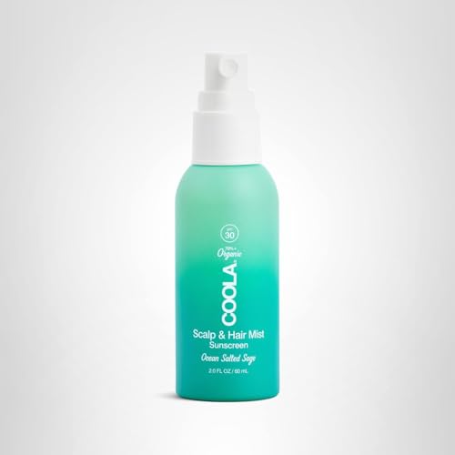 COOLA daily hair sun care use for lightweight protection on the go.