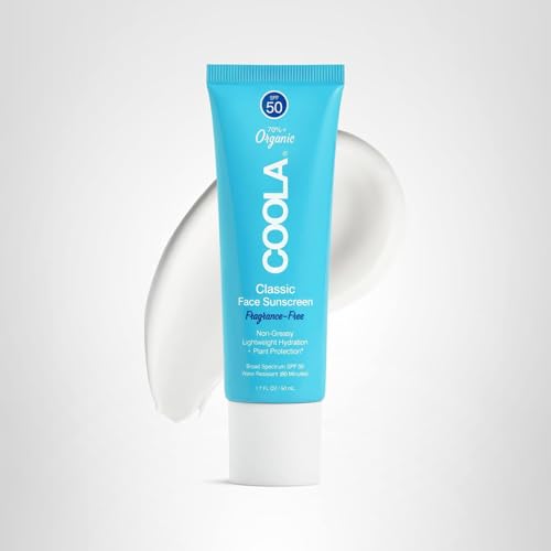 COOLA dermatologist-tested skin-care badge visible on label