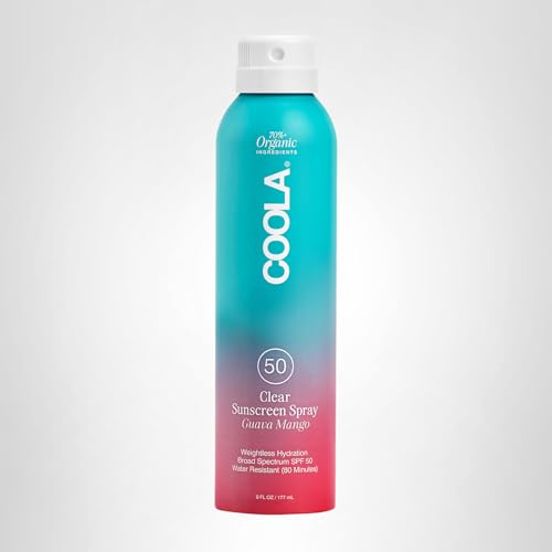 COOLA farm-to-face formula highlighting organic ingredients.
