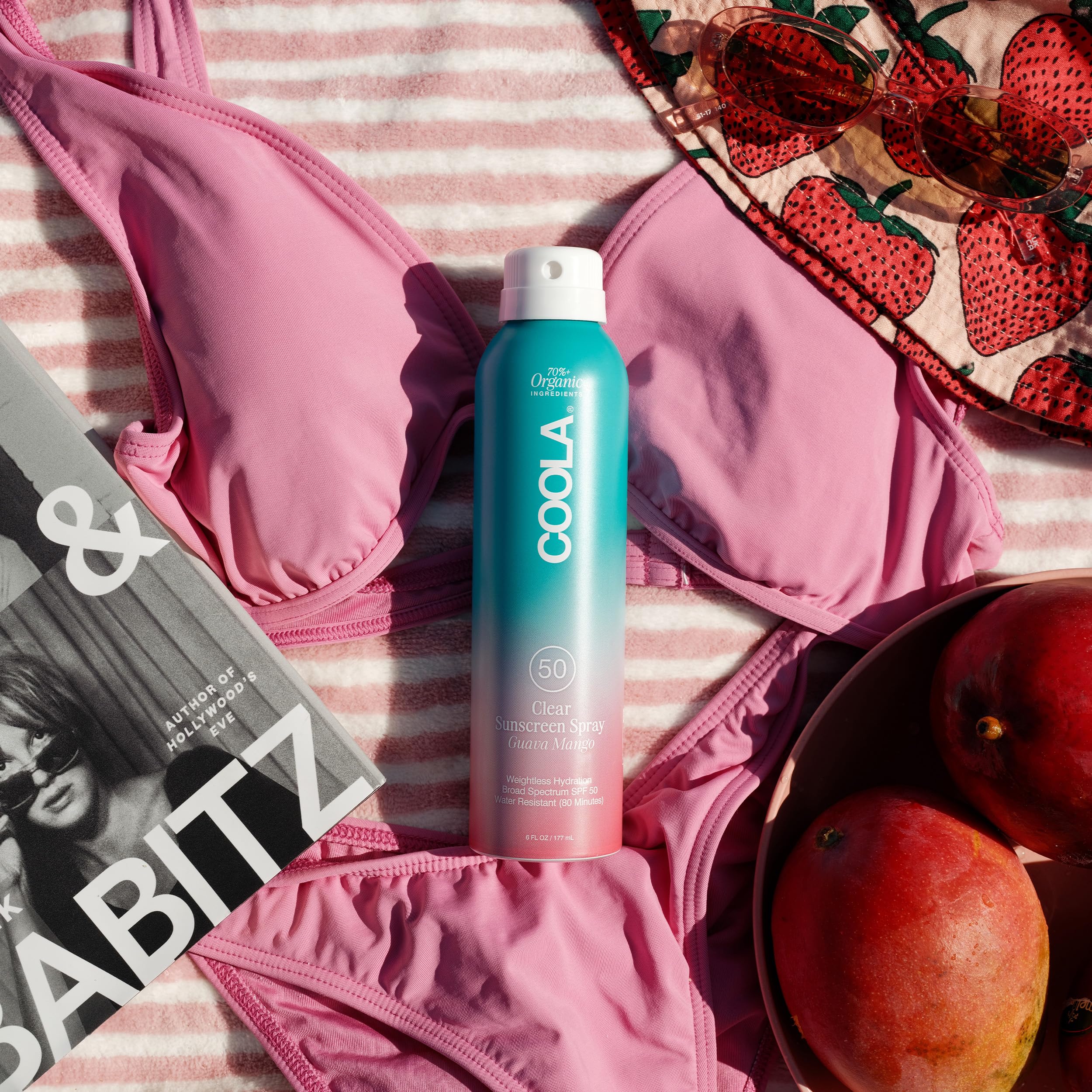 COOLA antioxidant Plant Protection formula nourishes skin.