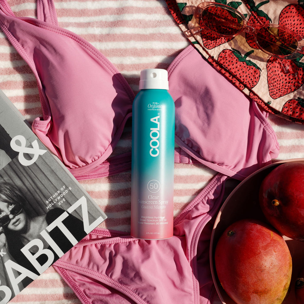 COOLA antioxidant Plant Protection formula nourishes skin.