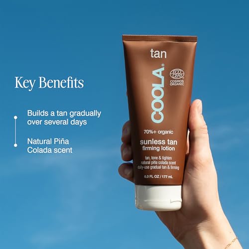 COOLA application on arm demonstrates even streak-free coverage.