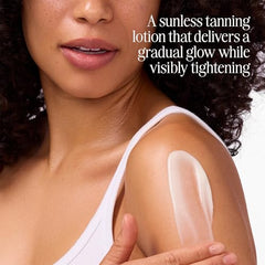 COOLA texture close-up shows creamy, fast-absorbing self-tanner for smooth skin.
