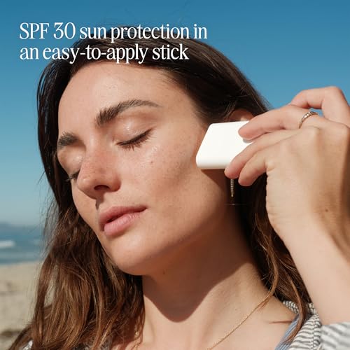 COOLA sunscreen stick demonstrates twist-and-swipe application for active days.