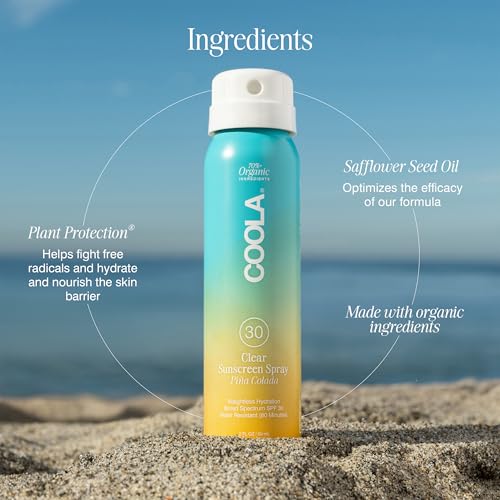 COOLA travel-size sunscreen 2 oz, ideal for on-the-go days.