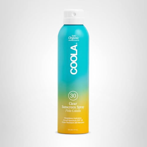 COOLA travel-friendly 6 oz bottle for on-the-go protection.