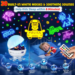 COOLNIGHT Puppy Projector provides 31 colors for customizable room ambiance.