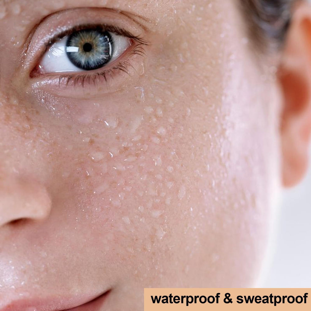 Coolord buildable coverage swatch from light to medium.