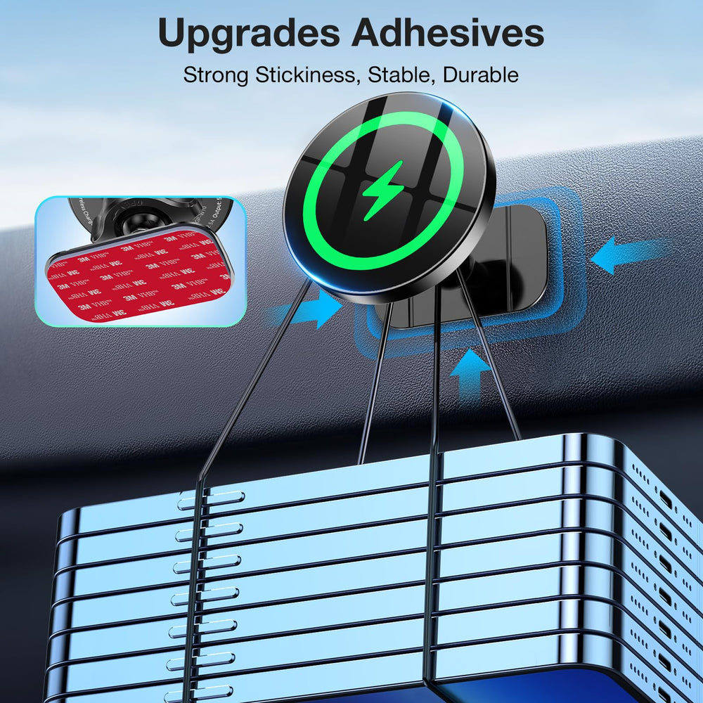 Coolpow compatible with iPhone 17 to 12 MagSafe devices for easy alignment.