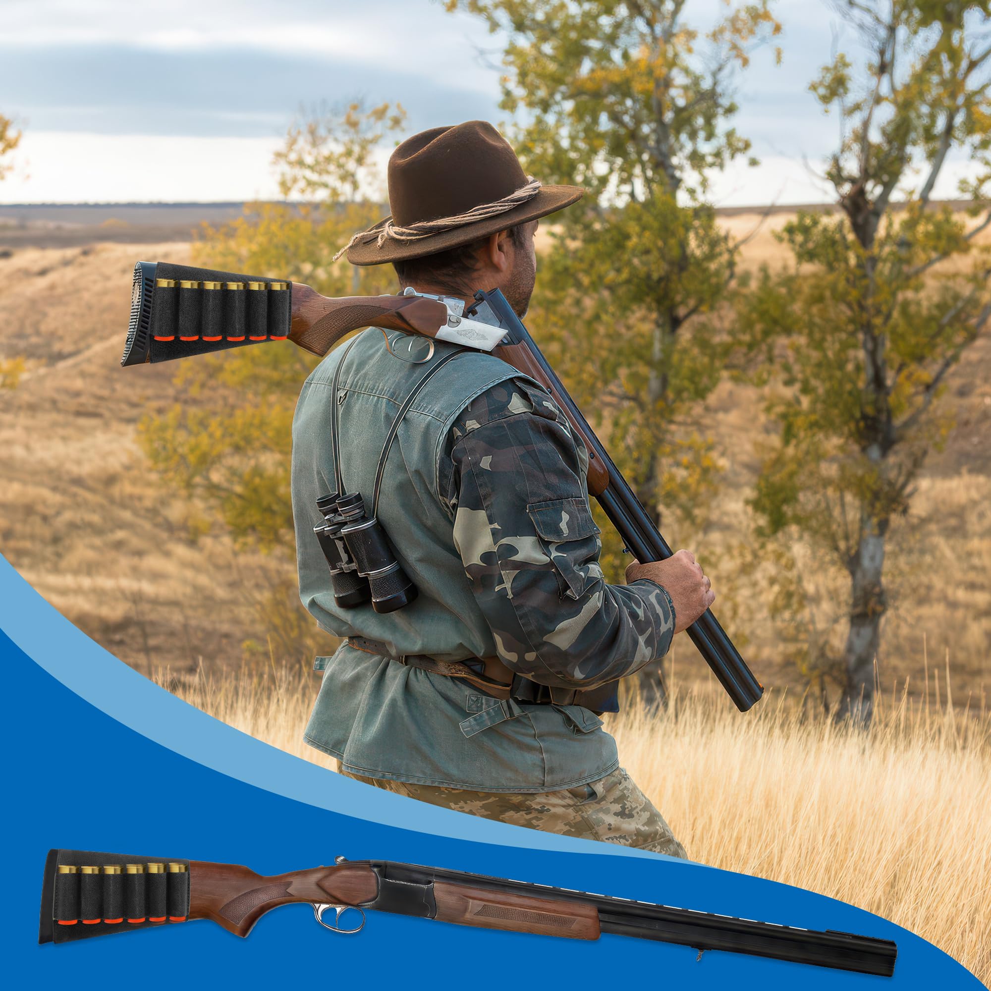Coolrunner Mossberg/Remington-compatible shell holder keeps shells organized for fast reloads.