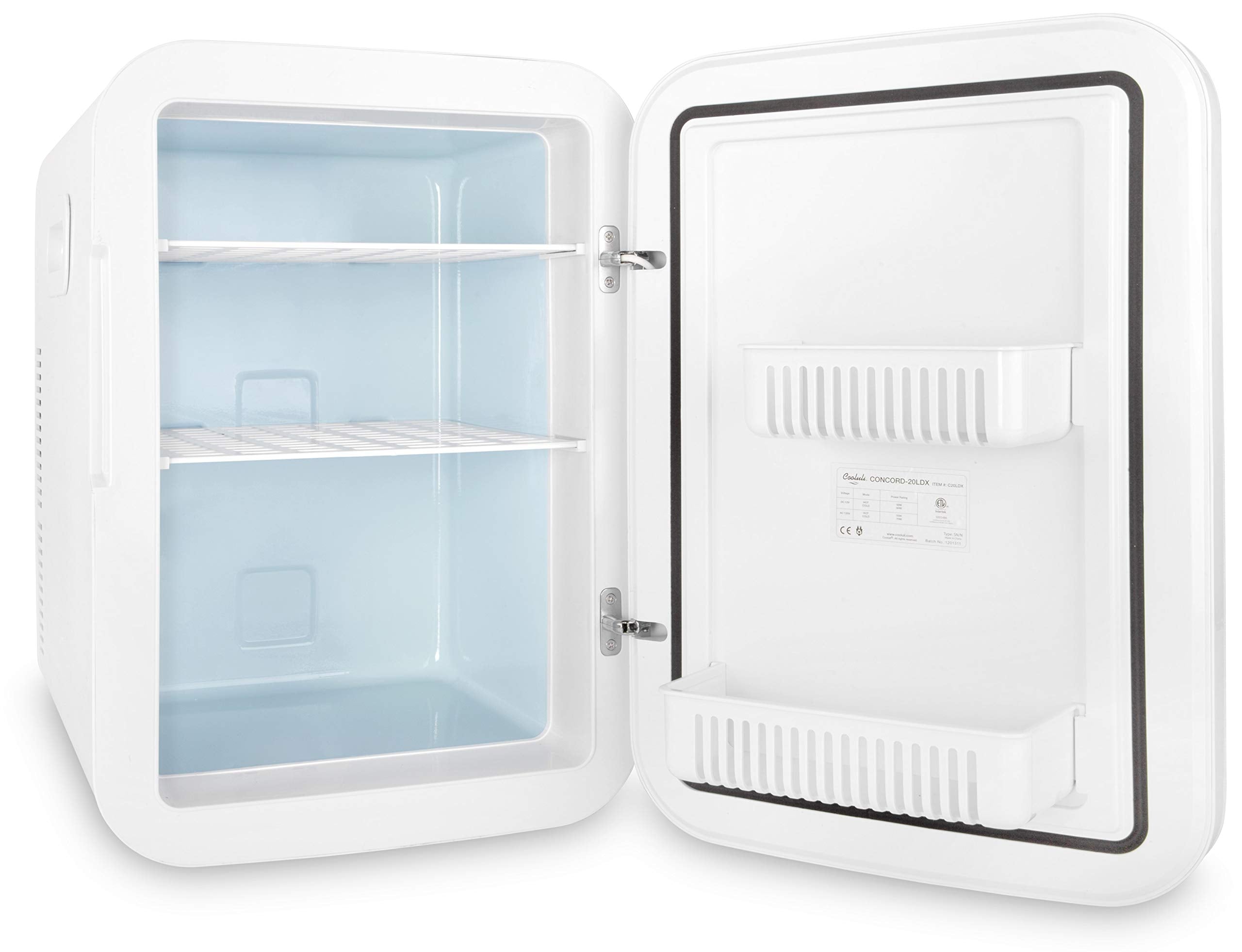Cooluli Concord 20LDX glass-front design blends with decor