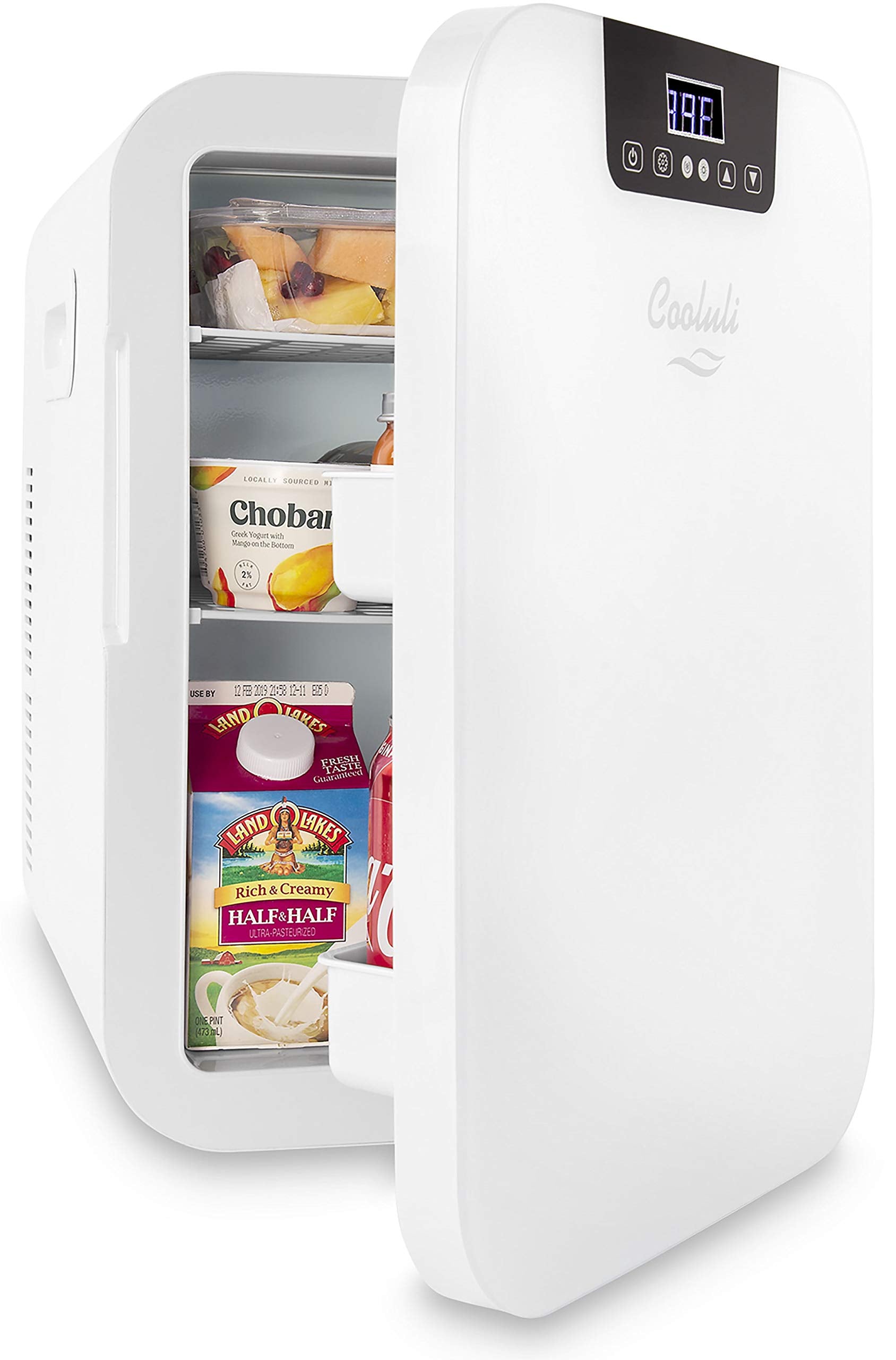Cooluli Concord 20LDX interior capacity highlights 20 liters for snacks and drinks