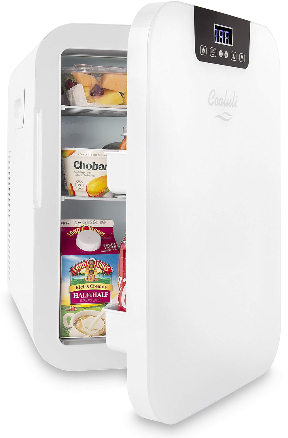 Cooluli Concord 20LDX interior capacity highlights 20 liters for snacks and drinks