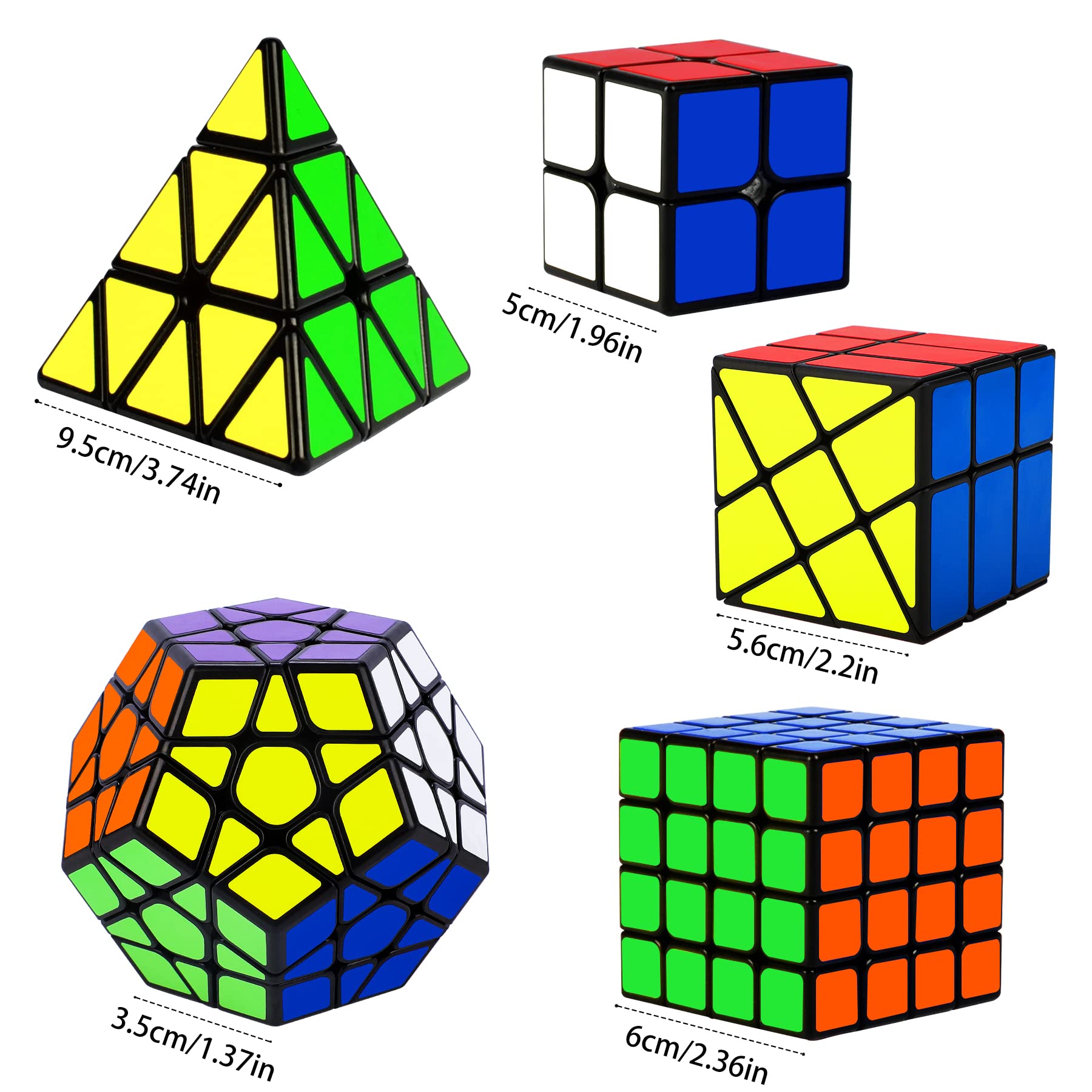 Coolzon 4x4 speed cube ensures stable twist and longer-lasting performance.