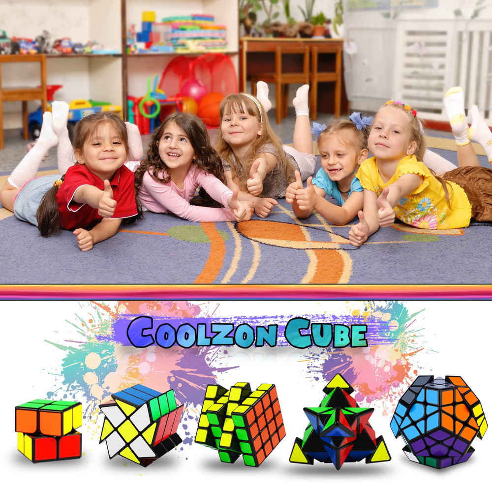 Coolzon fenghuolun magic cube highlights durable ABS construction and satisfying feel.
