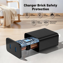 COONCXEN 45W charger USB-C port delivering fast charging via Power Delivery
