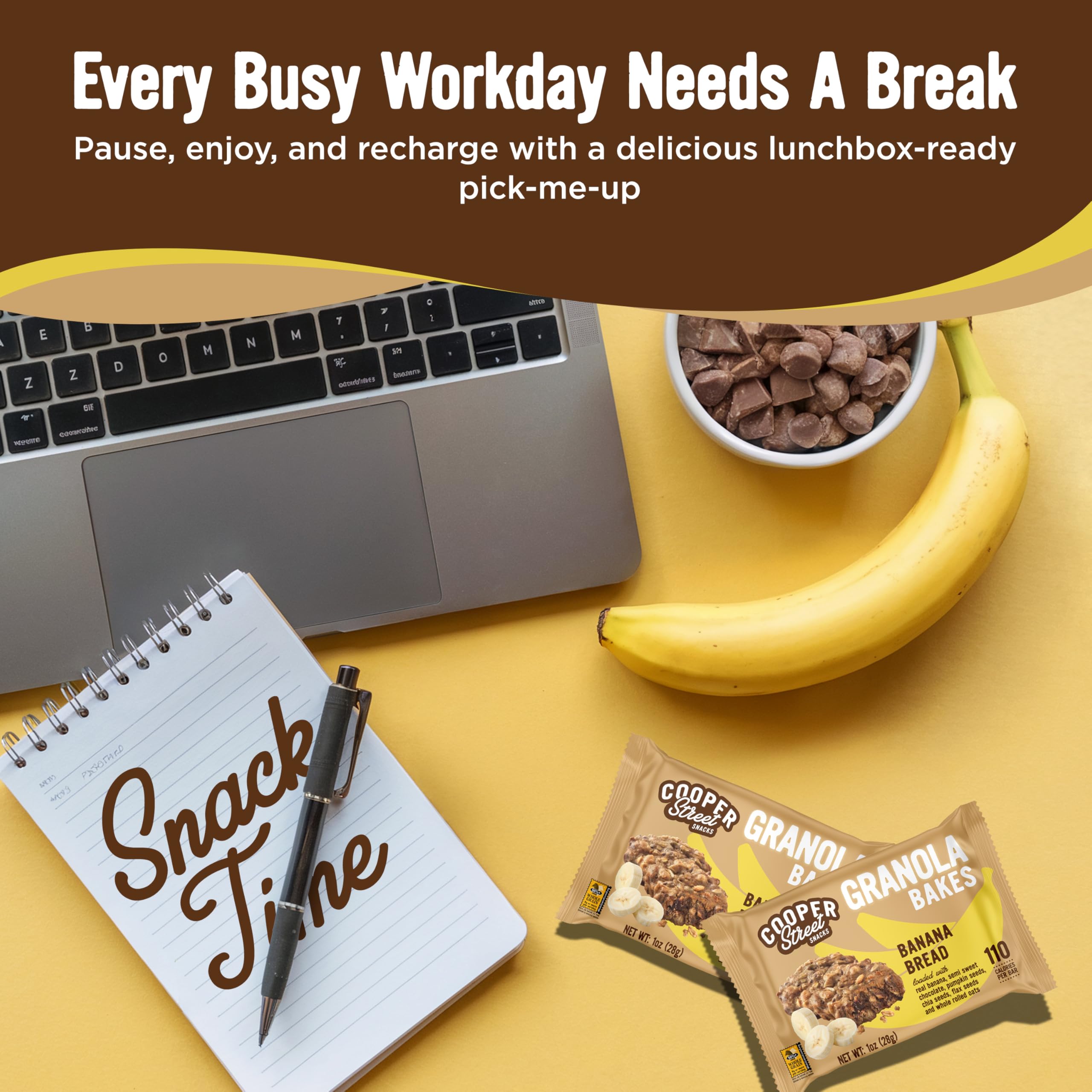 Cooper Street Granola Bakes banana flavor offers homestyle taste