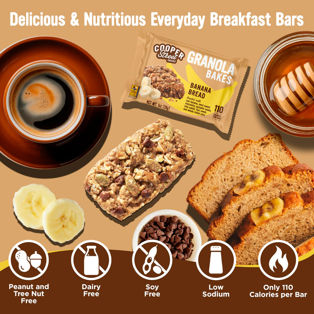 Cooper Street Granola Bakes dairy-free and nut-free, classroom safe snack