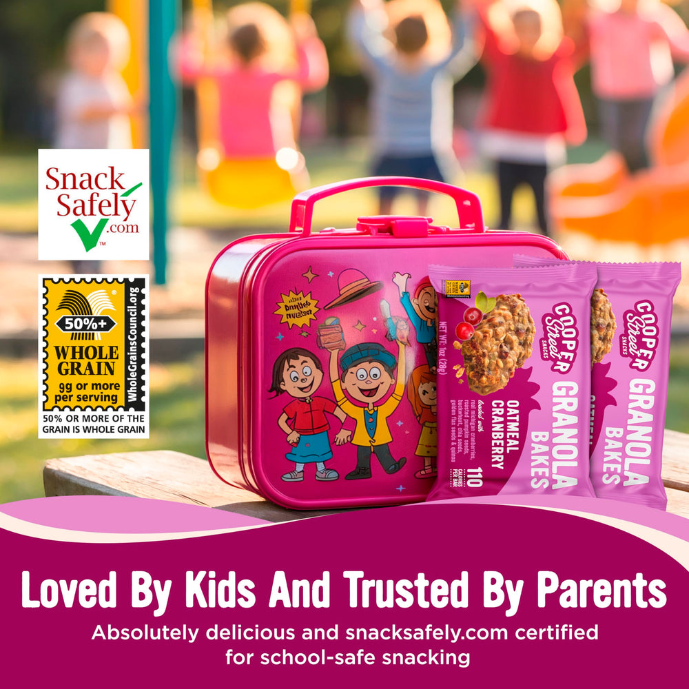 Cooper Street Granola Bakes low-sodium option supports mindful snack choices.