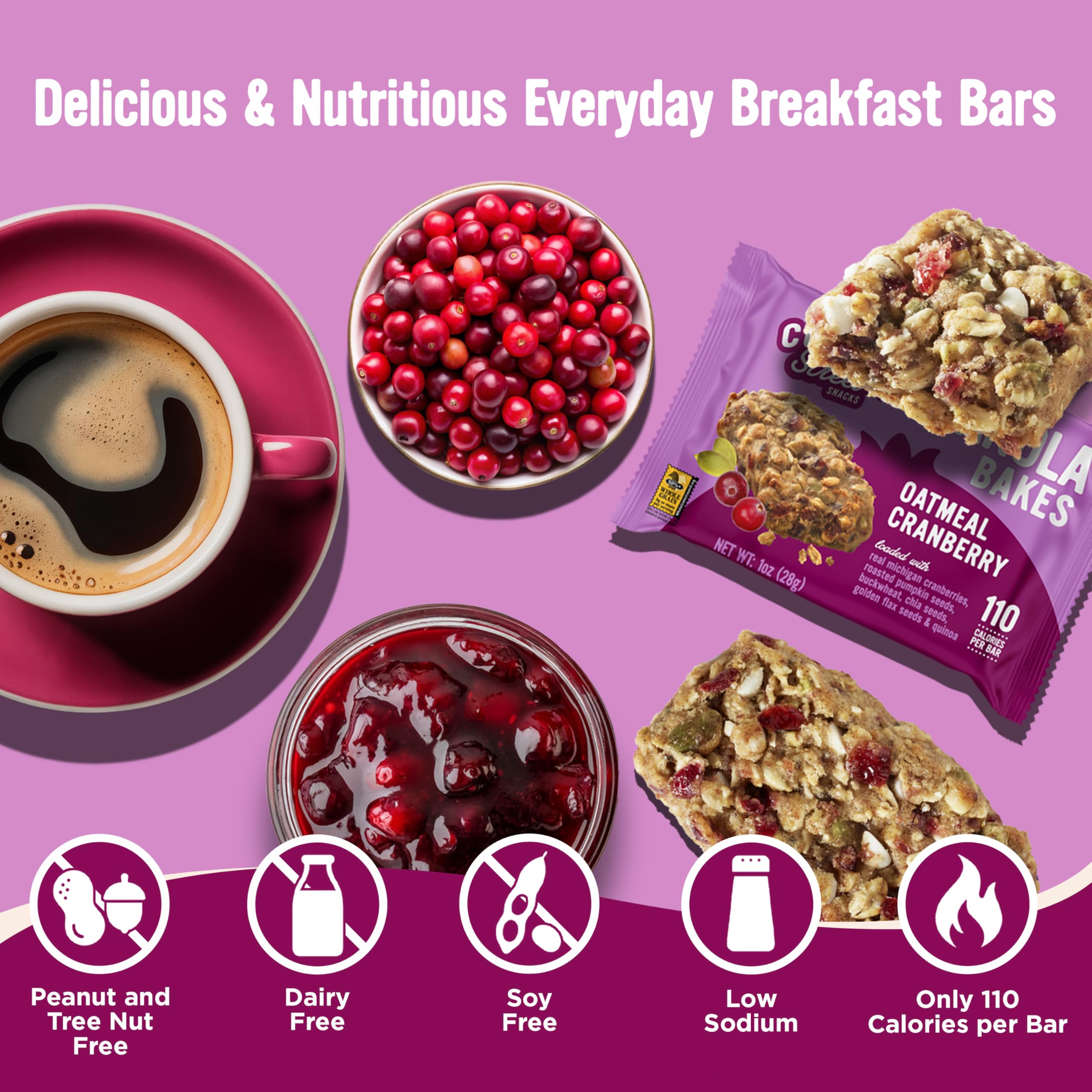 Cooper Street Granola Bakes nut-free and dairy-free for classroom-safe snacking.