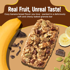 Cooper Street Granola Bakes with real banana and chocolate chips, bakery-fresh flavor