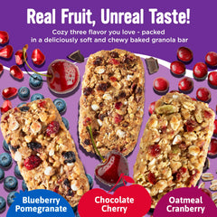 Cooper Street Granola Bakes real fruit visible for natural flavor.