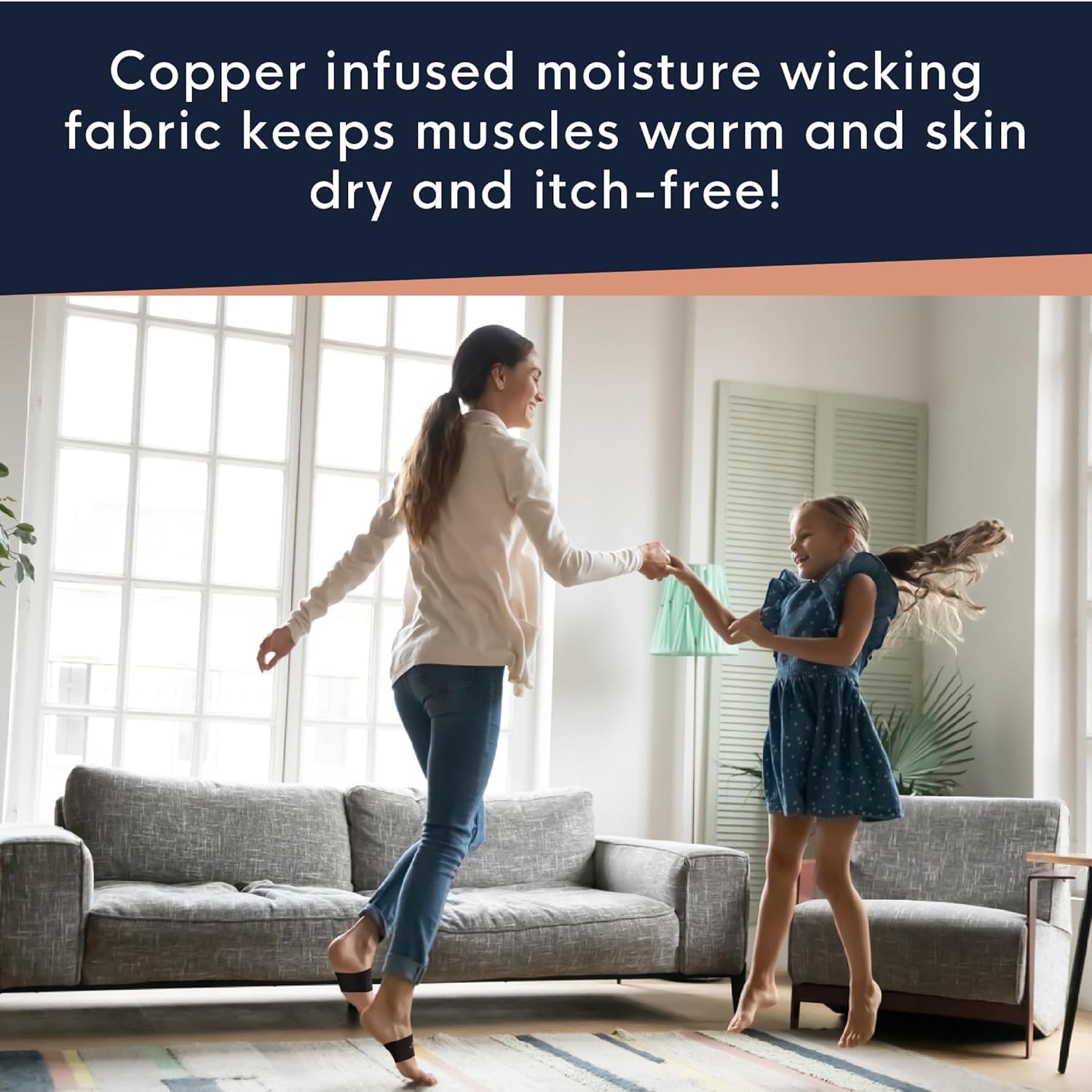 Copper Compression Arch Sleeves reliable arch support during long workdays