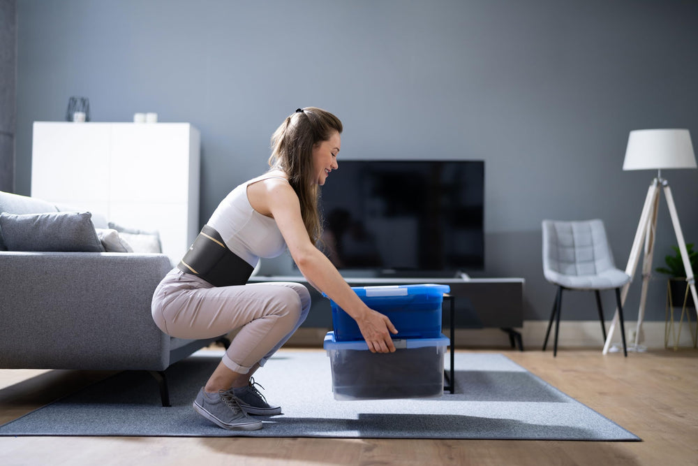 Copper Compression Back Brace easy-care fabric that lasts through washes.