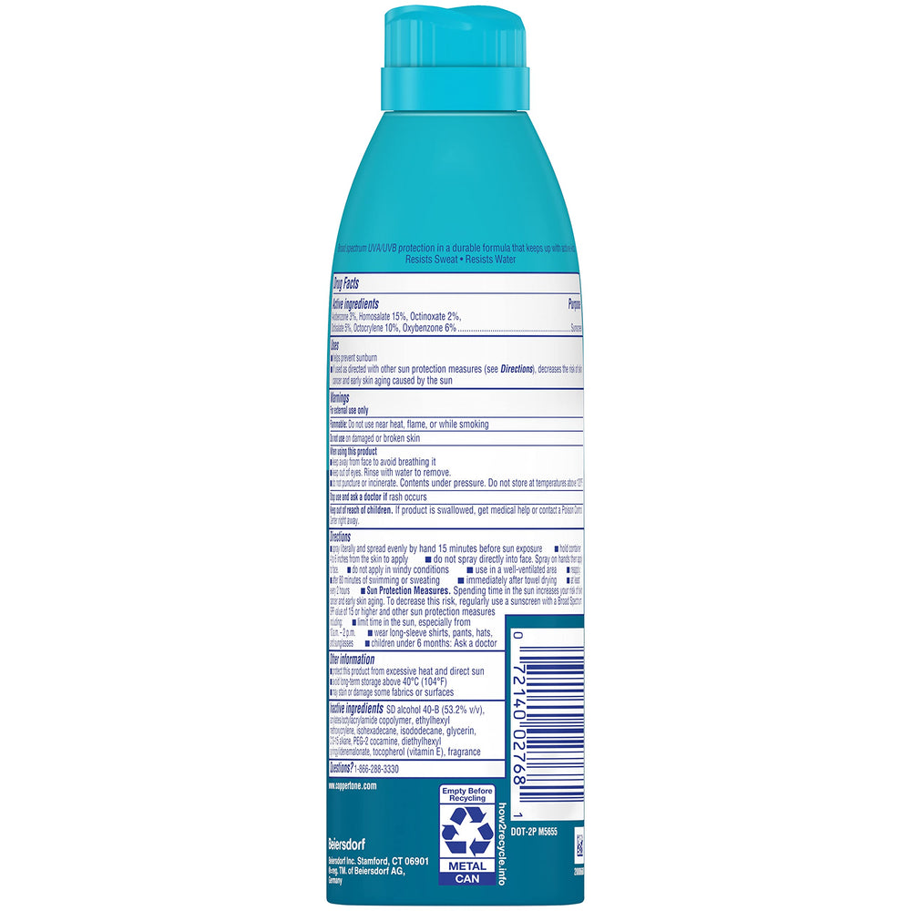 Trusted Coppertone brand with 75 years of sun care innovation.