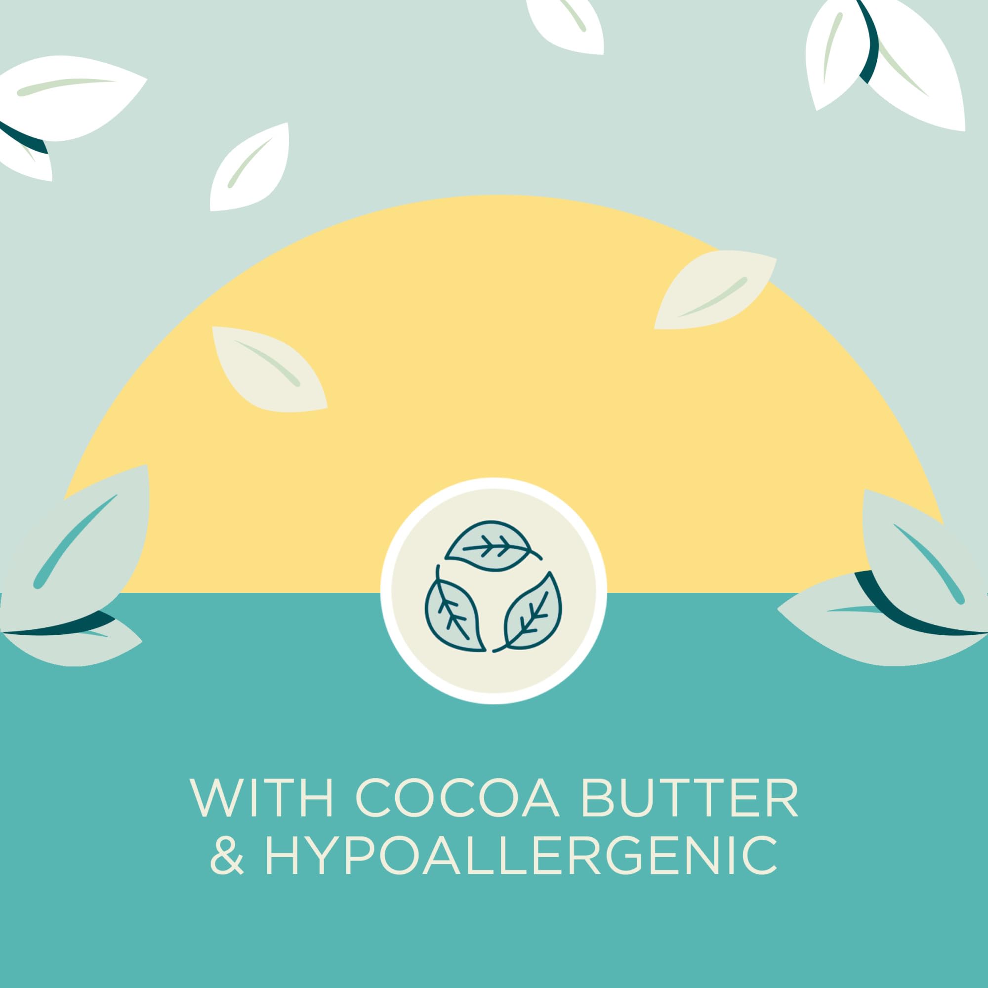 Cocoa butter in Coppertone Moana sunscreen for gentle moisture