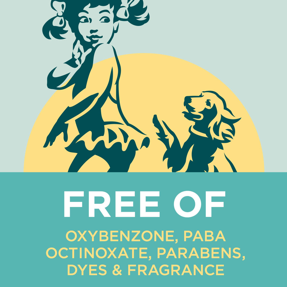 Fragrance-free Coppertone Moana sunscreen stick suitable for sensitive noses