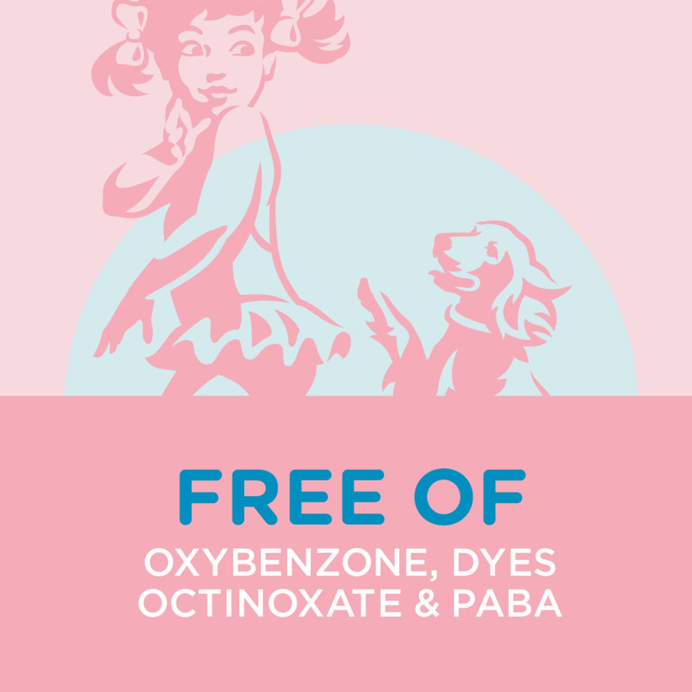 Coppertone WaterBabies broad spectrum SPF 50 protection for delicate skin.