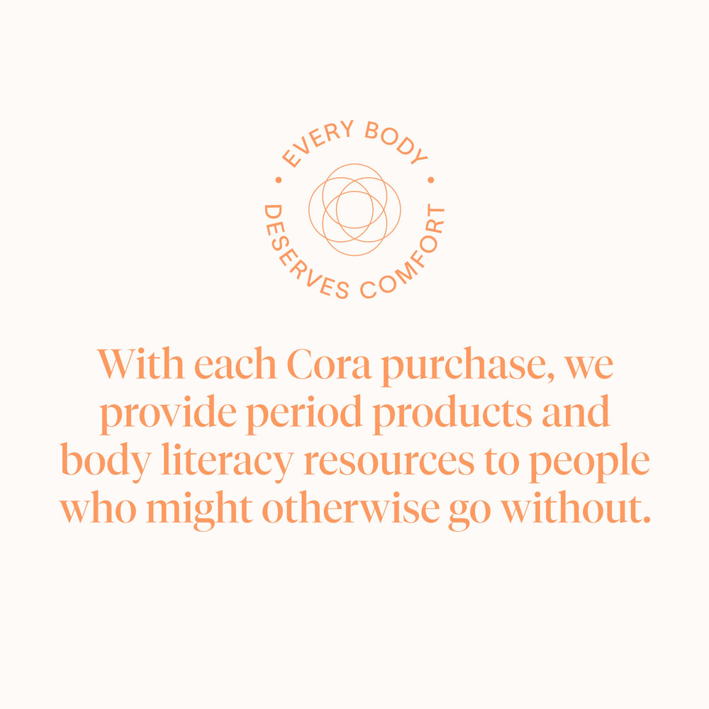 Cora 36-pack image highlighting donation and social impact.
