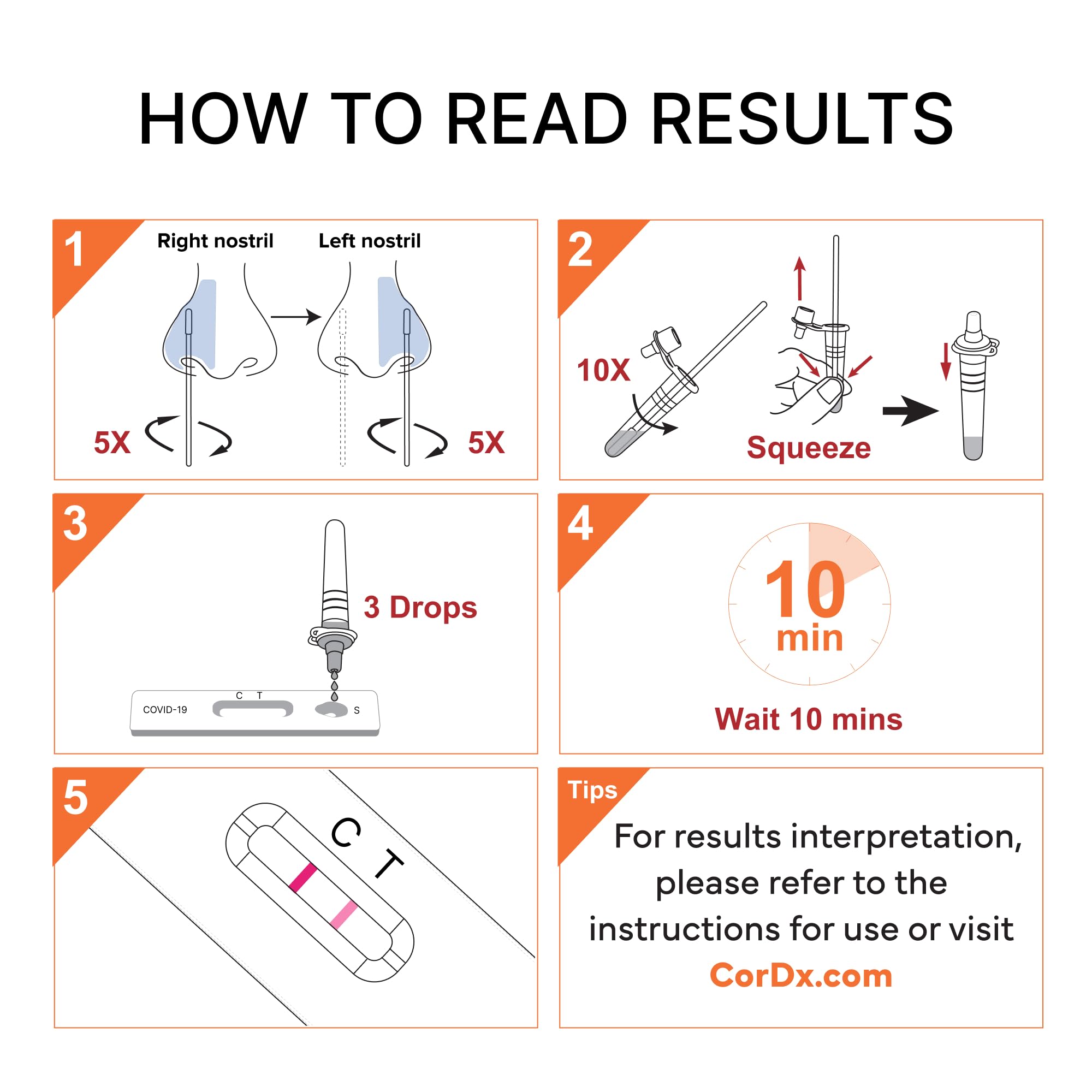 CorDx TyFast kit components layout clarifies included parts.