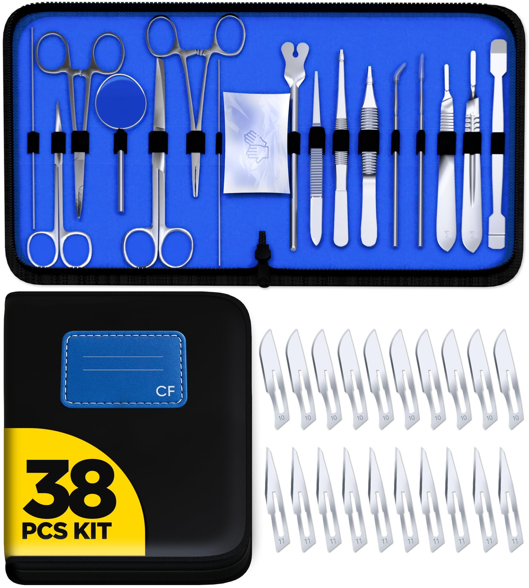 Core Flex Advanced Dissection Kit case for portable storage and on-the-go study.