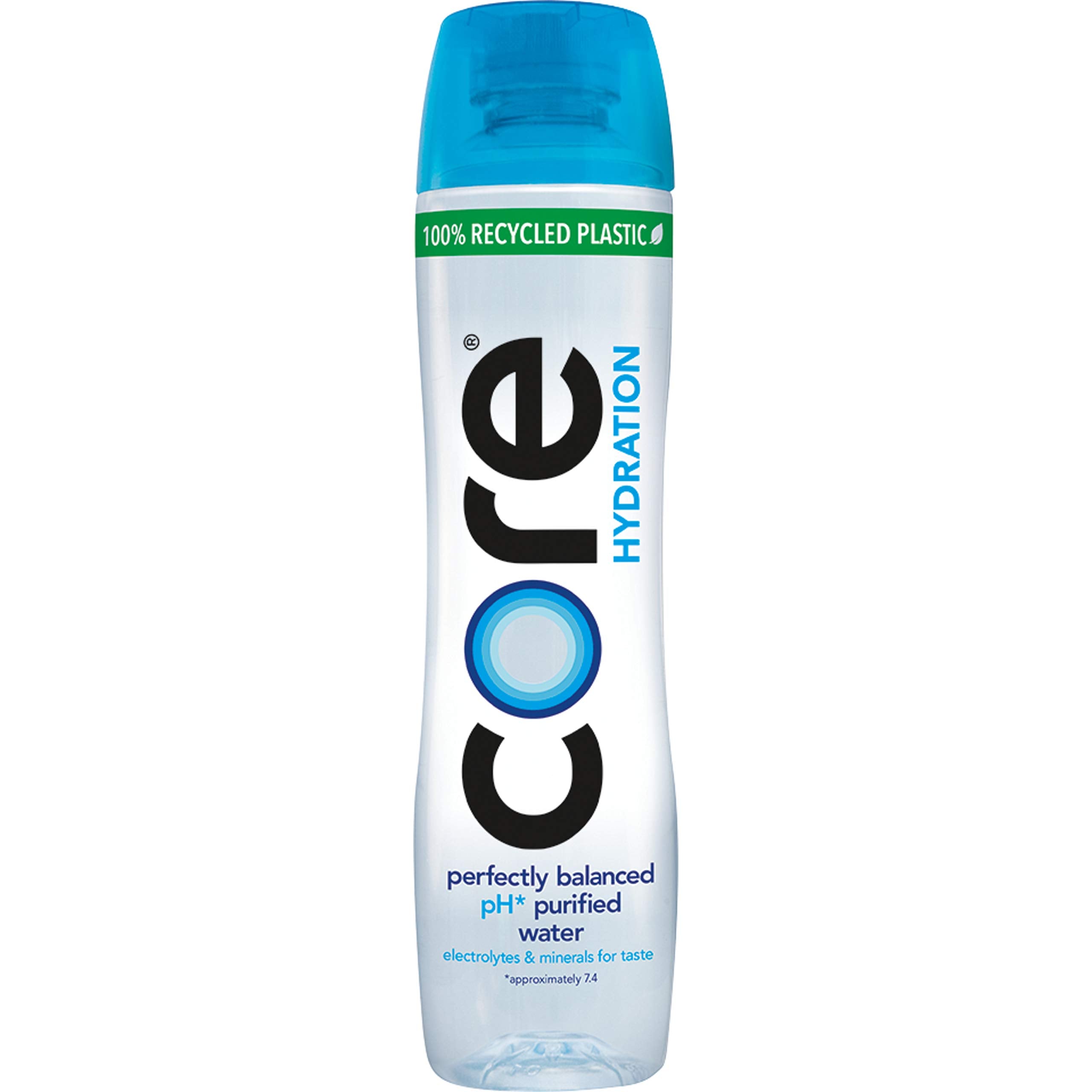 Core Hydration recyclable bottle supporting eco-friendly choices