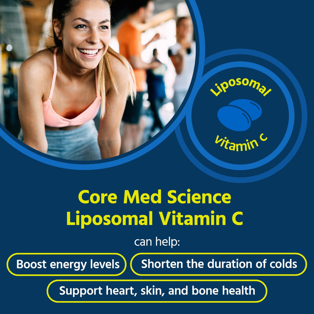 Core Med Science liposomal vitamin C pour demonstrates easy daily use