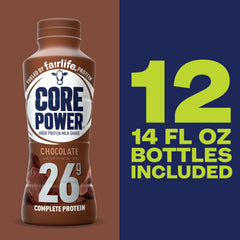 Core Power Chocolate pour into glass shows smooth texture and aroma.