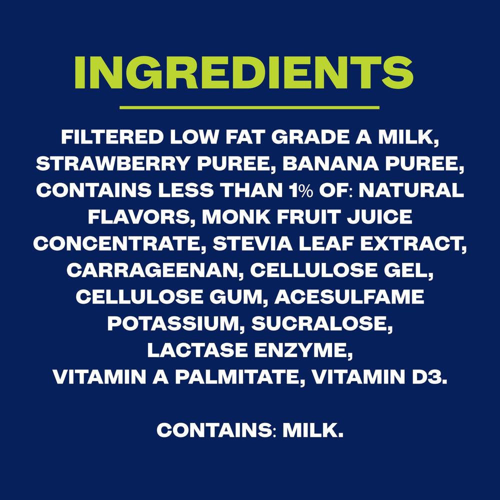 Core Power low sodium label beside bottle, balanced daily nutrition.
