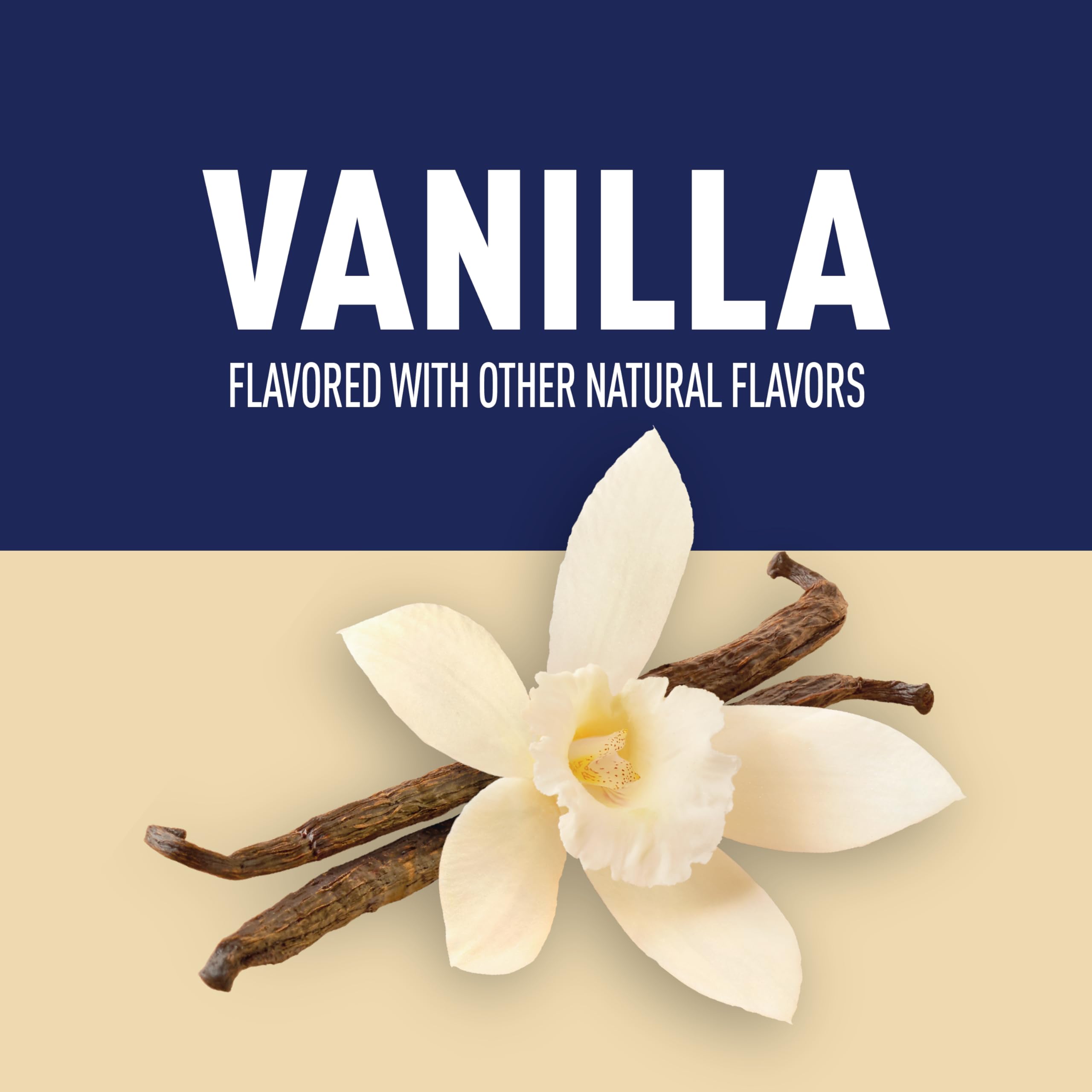 Core Power Vanilla bottle side label details lactose-free and gluten-free claims