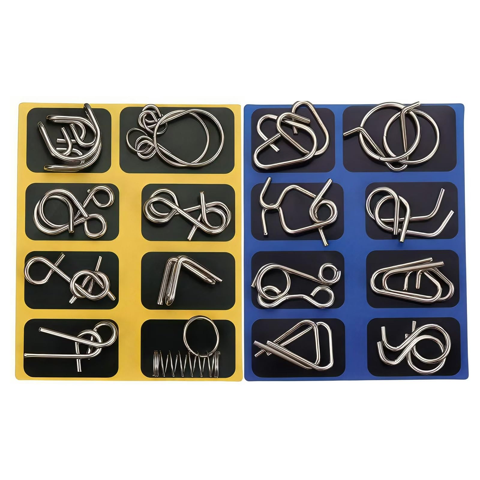 COREXISLY pocket-size metal puzzles ideal for stress relief and focus anywhere