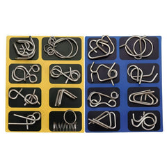 COREXISLY pocket-size metal puzzles ideal for stress relief and focus anywhere