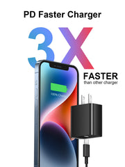 Coreykin 6ft fast charging cable shown for flexible use.