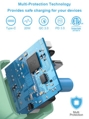 Coreykin compatibility with iPhone and iPad ensures universal Apple charging.