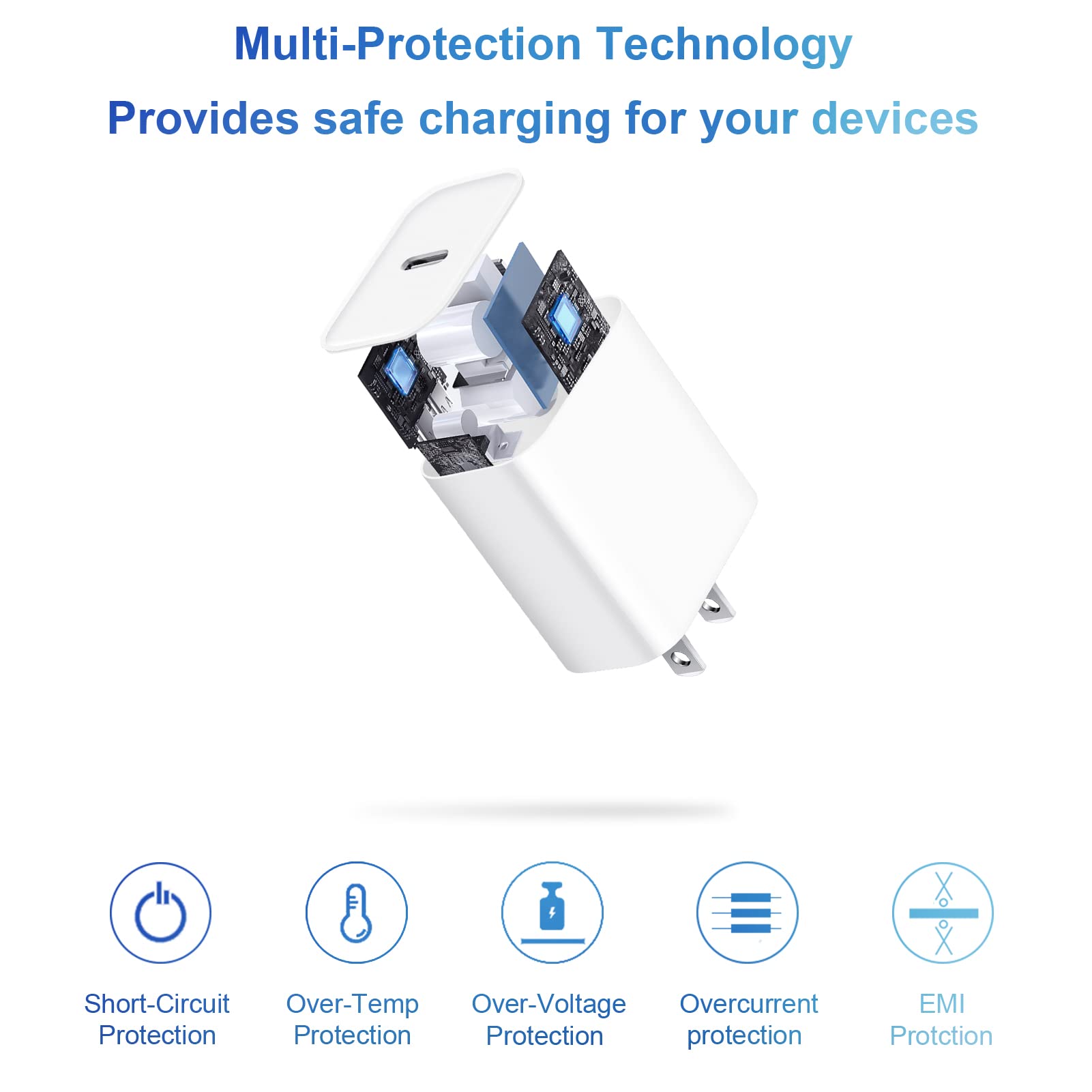 Coreykin travel-friendly design photo showcases compact charger for on-the-go.