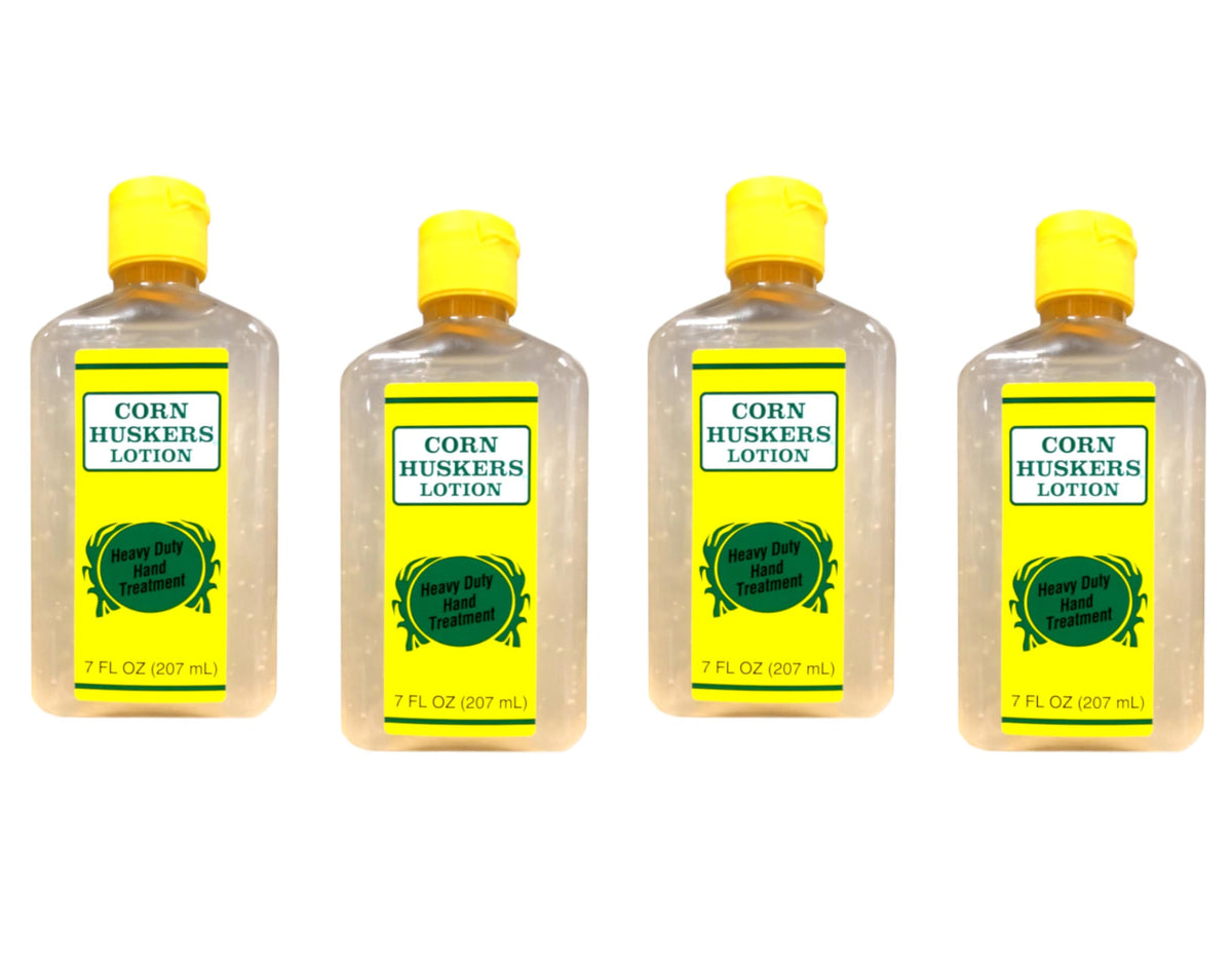 Corn Huskers Hand Lotion bottle delivers moisture for dry hands.