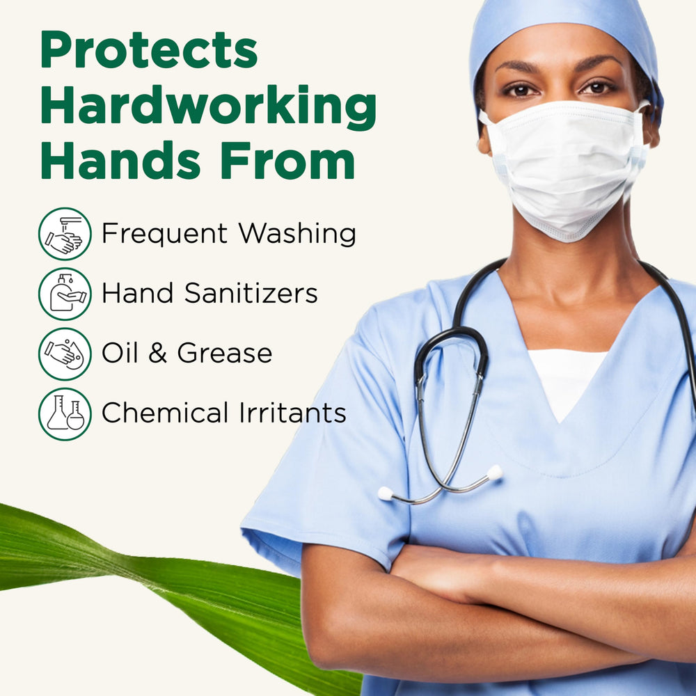 Ideal after washing to lock in moisture without residue.