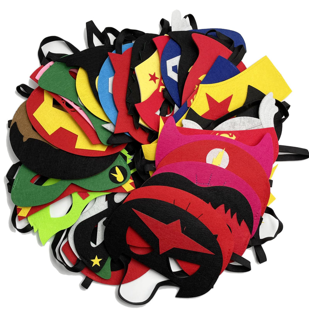 Versatile Corpower party favors for masquerade and dress-up.